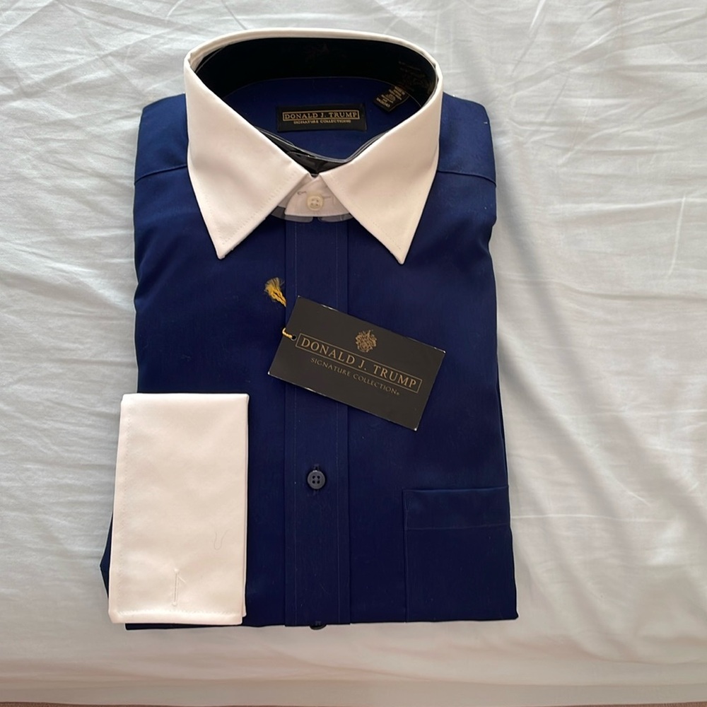 Men’s Navy Blue Button Shirt
